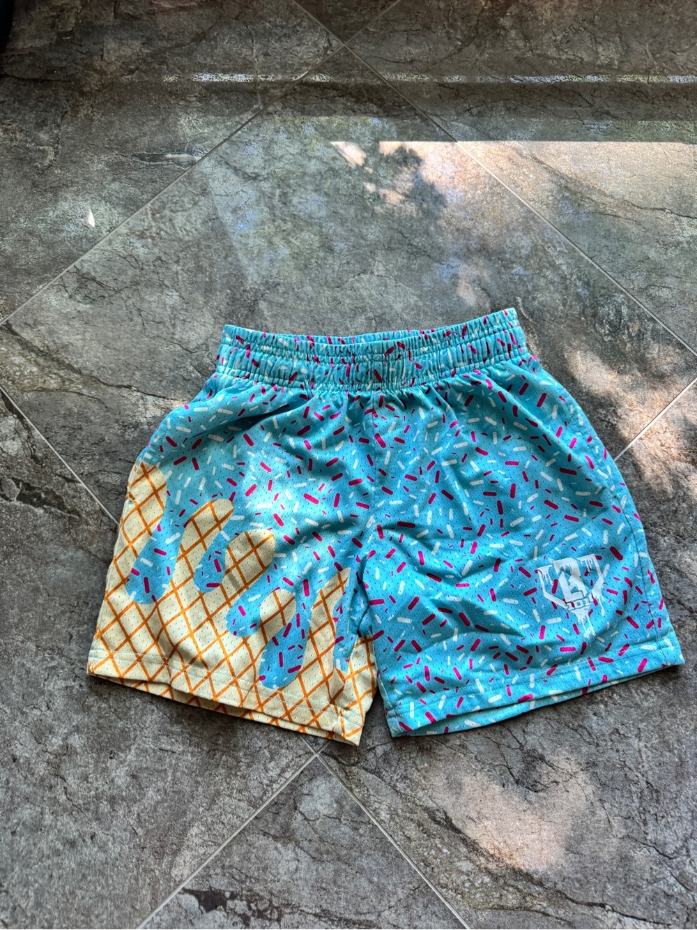 Baseball 101 Ice Cream Shorts Cotton Candy
